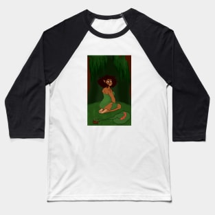 Forest Spirit Witch Baseball T-Shirt